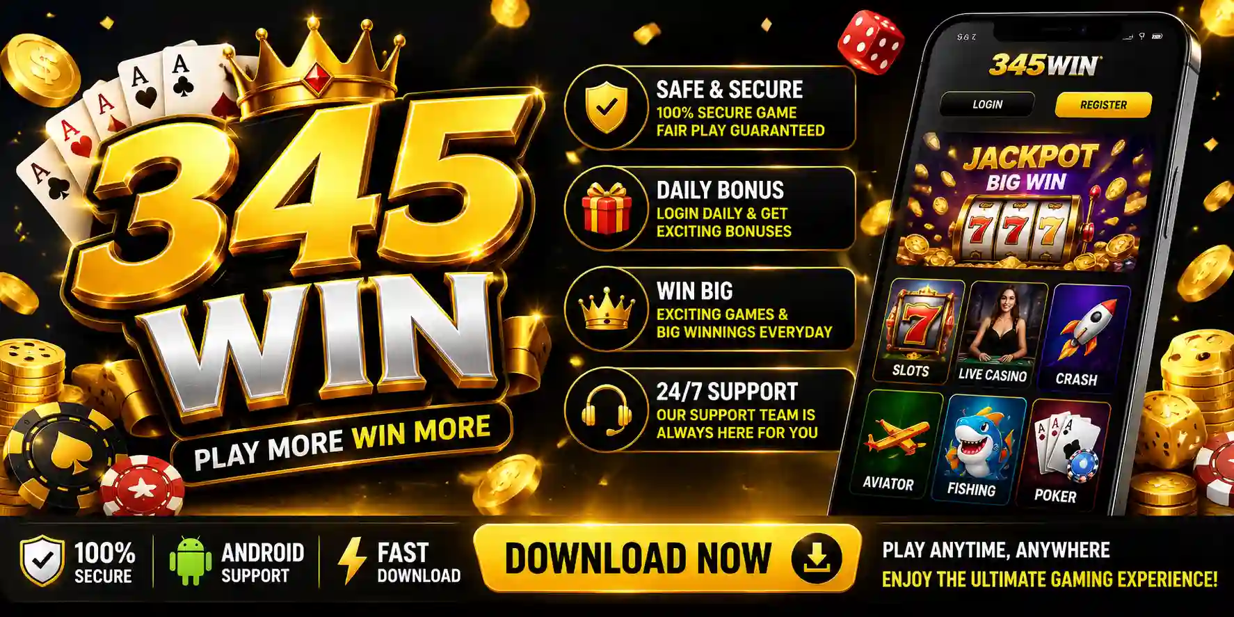 345Win Game Banar