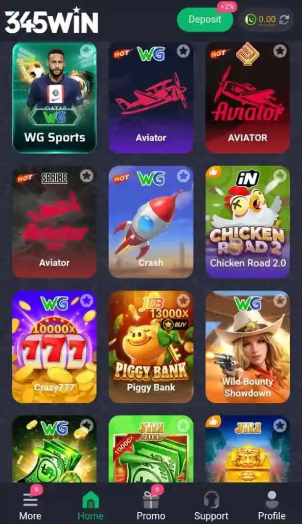 345Win Game 