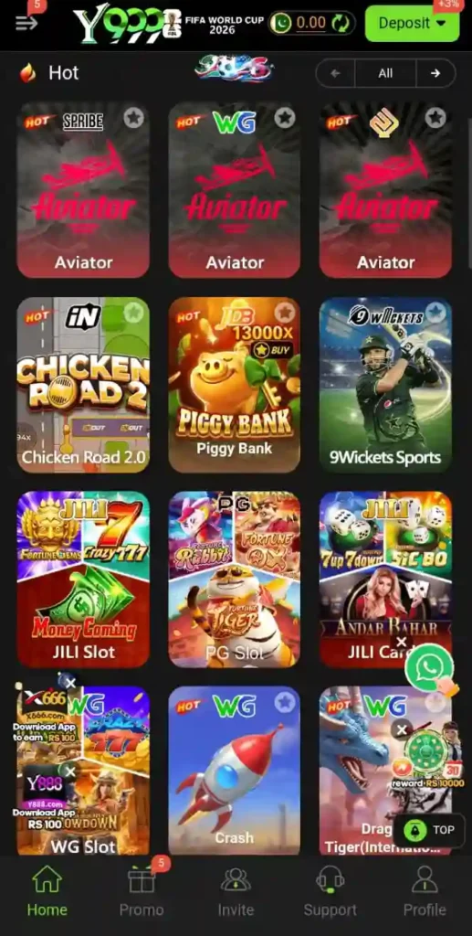 y999 game