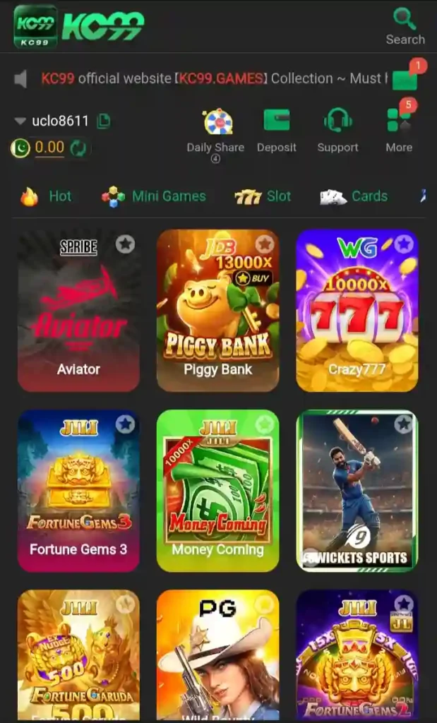 kc999 game