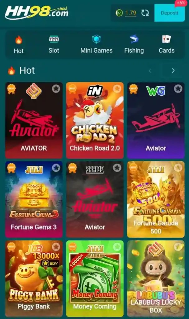 hh98 game