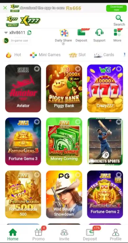 XK777 GAME